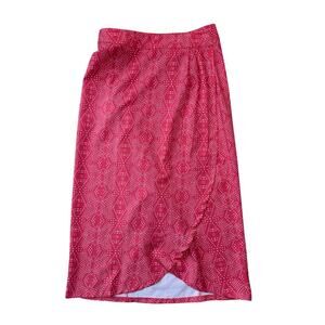 RipSkirt size women's Small;  adjustable, quick dry; lightweight Orange & White